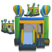 inflatable slide bounce combo